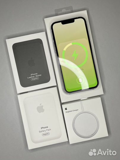 Набор MagSafe 4в1 с анимацией / Черный комплект