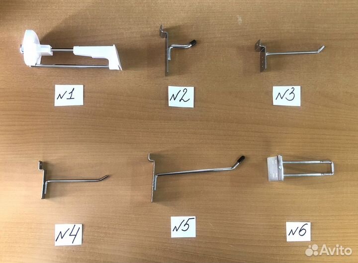 Крючки для экономпанелей