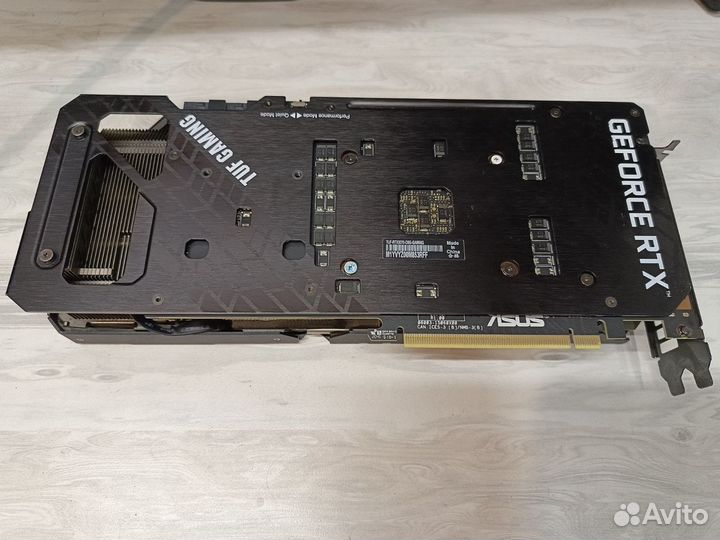 Видеокарта Asus tuf GeForce RTX 3070 8gb