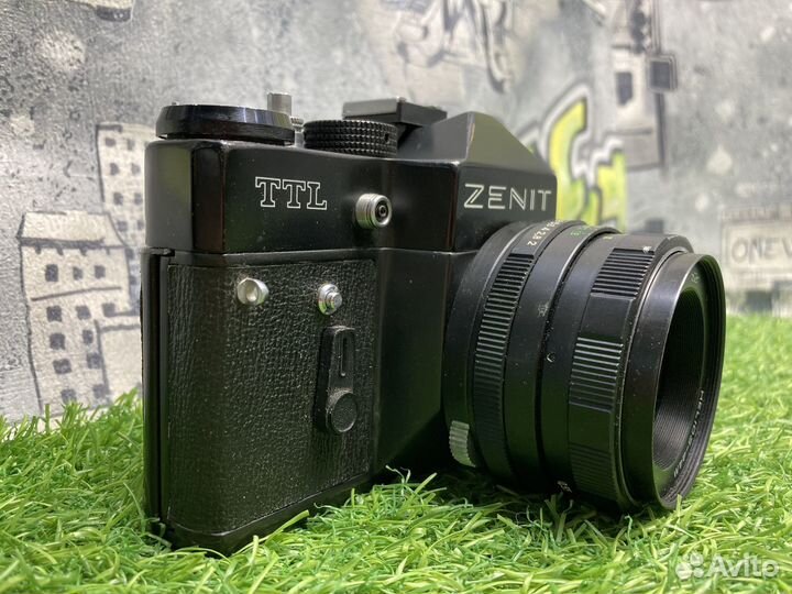 Zenit TTL + Helios-44M