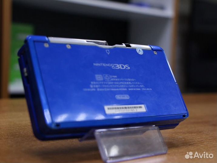 Nintendo 3DS Cobalt Blue + карта 64gb прошитая бу