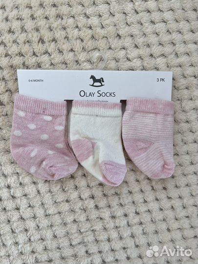 Носки для новорожденных