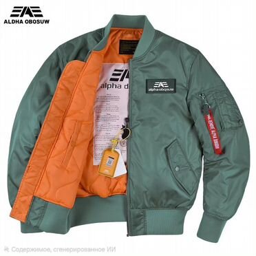 Бомбер Alpha Industries куртка
