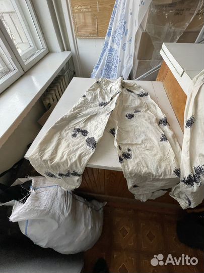 Маскировочный костюм зимний