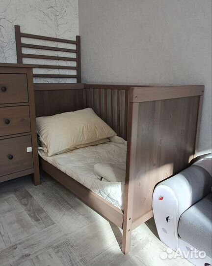 Кроватка детская икеа Сундвик