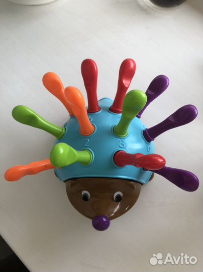 Развивающие игрушки ежик