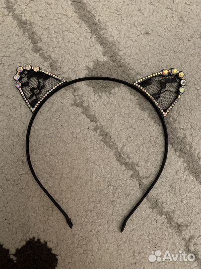 Ободок кошачьи ушки