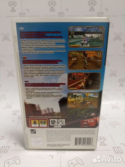 Pursuit Force для PSP
