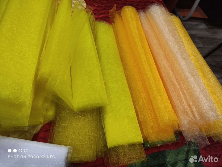 Органза для оформления праздников