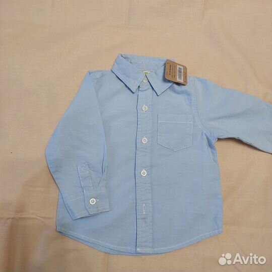 Рубашка crazy8 12/18m, carter's 18m