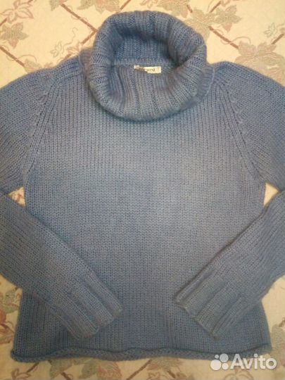 Свитер тёплый с мохером, р.42-44