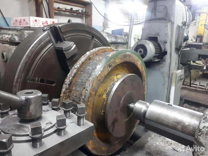 Ремонт, наплавка, наварка крановых колес