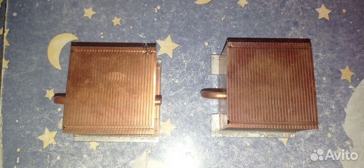 Радиатор для процессора меднный, на сервера