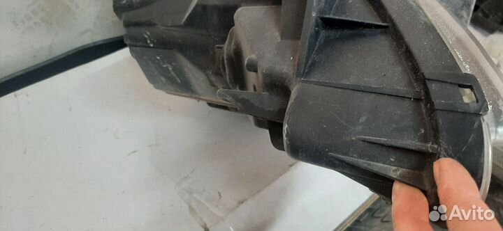 Фара левая, птф магнитола плюс рамка солярис