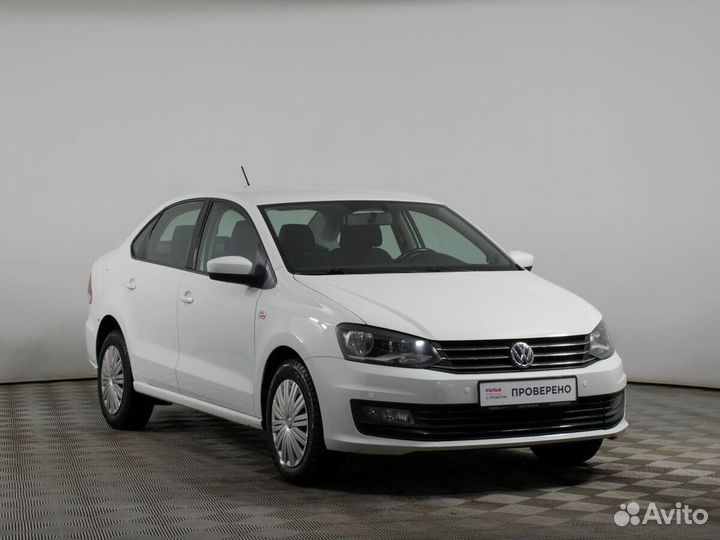Volkswagen Polo 1.6 AT, 2016, 87 300 км
