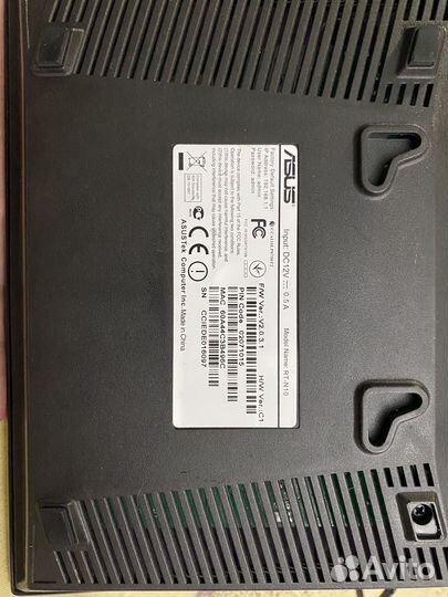 Wifi роутер asus rt n10u