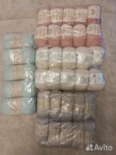 Пряжа газзал хлопок