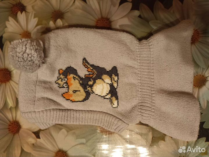 Шапка шлем 44-46 р. Зима