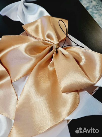 Банты на елку-созданы в ручную