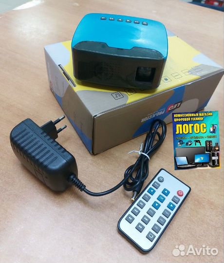 Мини проектор Projector U20 1920x1080