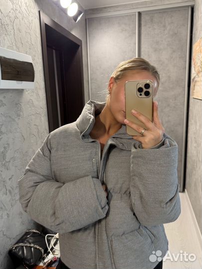 Пуховик женский зимний 44