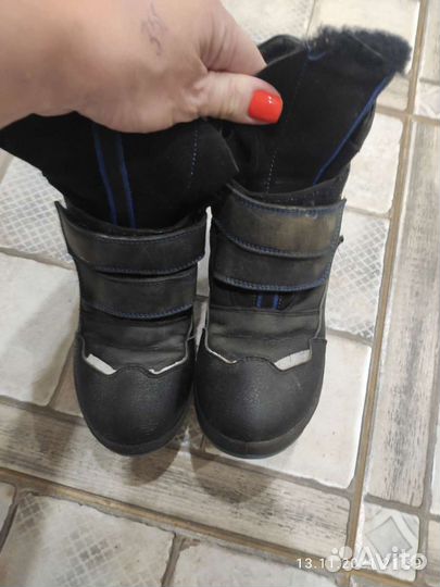 Зимний шлем для мальчика