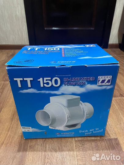 Канальный вентилятор Vents TT 150