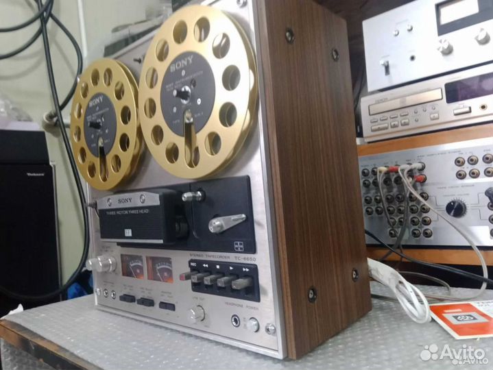 Катушечный магнитофон Sony TC-6650