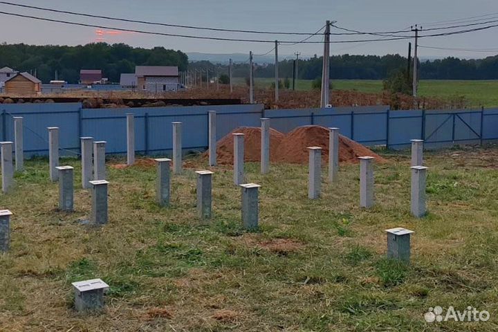 Жб сваи. Фундамент под ключ. Забивка свай