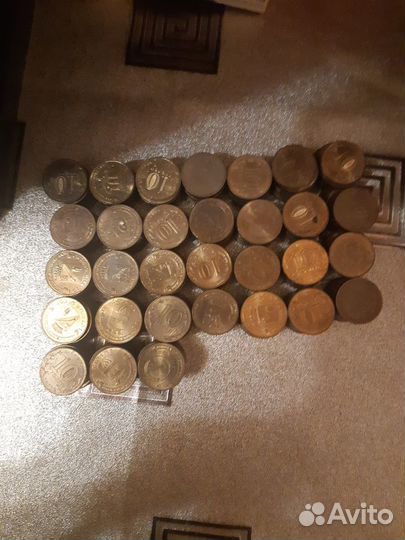 Юбилейные монеты набор