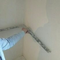 Механизированная и Ручная Штукатурка под маяк, Москва