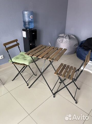 Стол со стульями IKEA