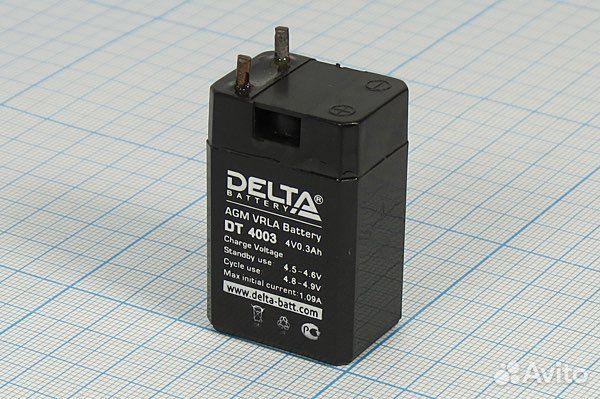 Аккумуляторы 4V для весов фонарей