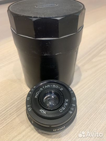 Объектив индустар 50-2 СССР