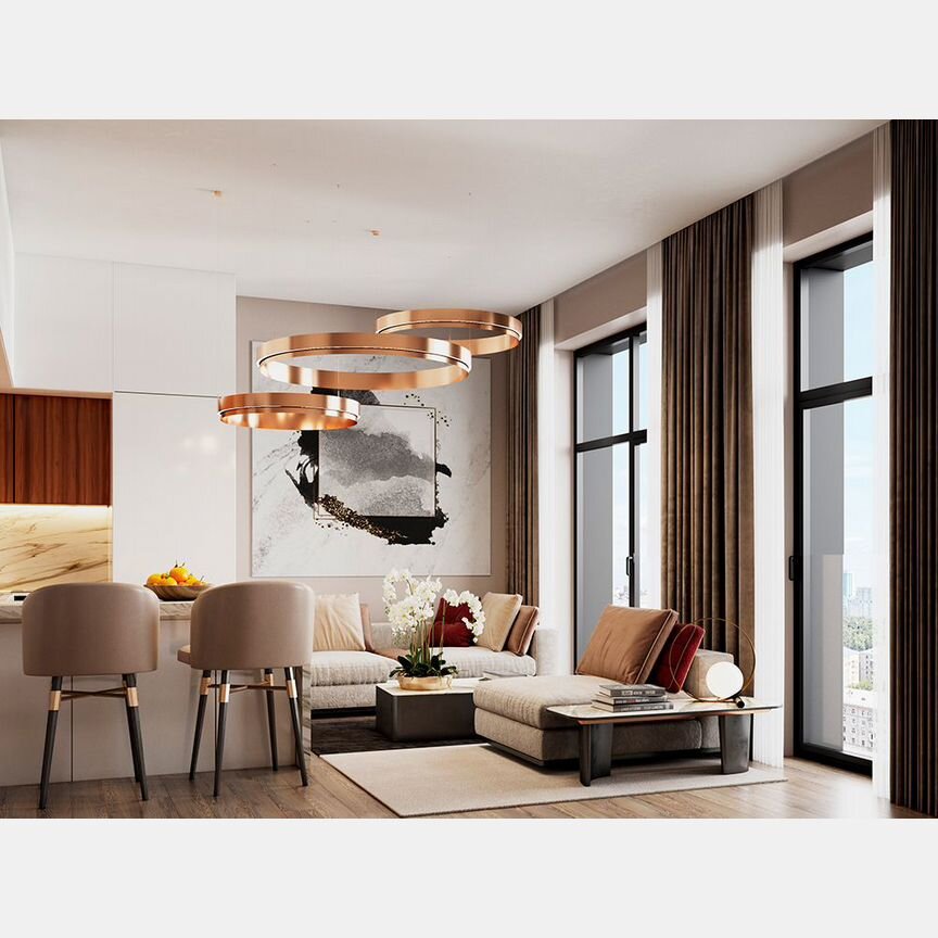 1-к. апартаменты, 28,3 м², 1/23 эт.