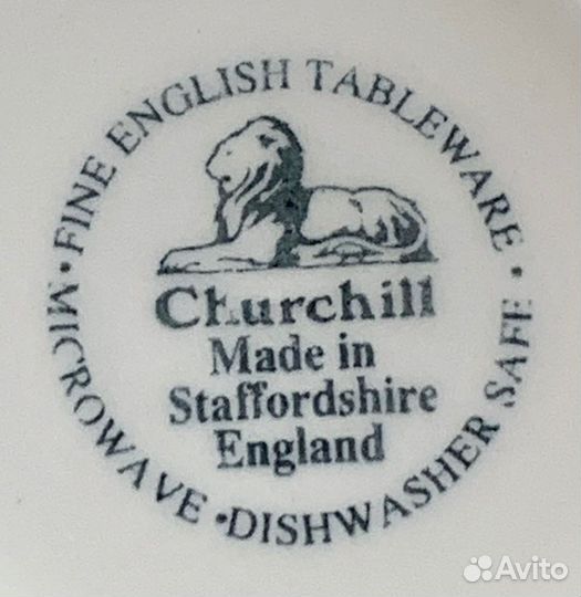 Тарелки десертные винтаж Англия