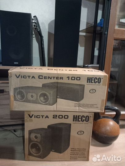 Колонки полочные Heco victa 200 и Heco victa 100