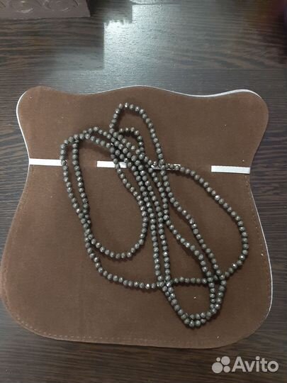 Бусы Пирит