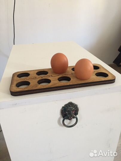 Подставка для хранения яйц дерево