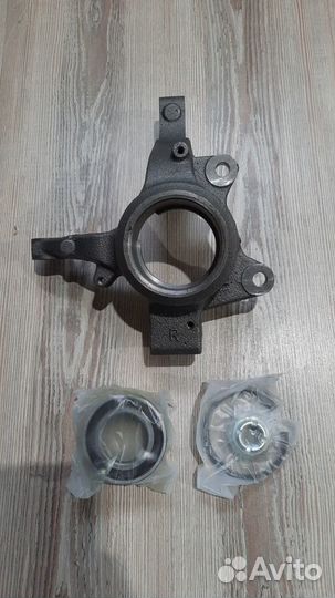 Кулак поворотный Цапфа Ступица в сборе Nissan note