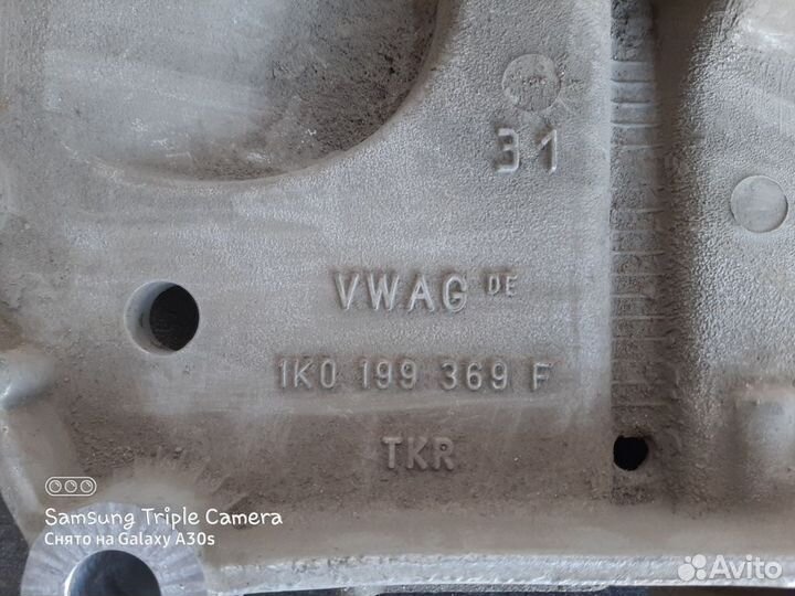 Балка подмоторная Skoda Octavia A5 1K0199369F