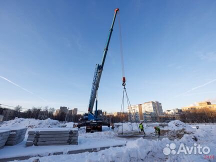 Ход строительства ЖК «Новые Академики. Дом-оранжерея» 1 квартал 2024