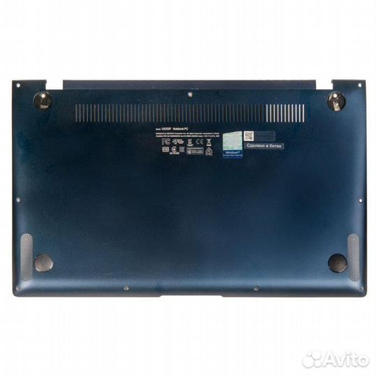 Нижняя часть(днище,bottom)для Asus UX333F синяя, с