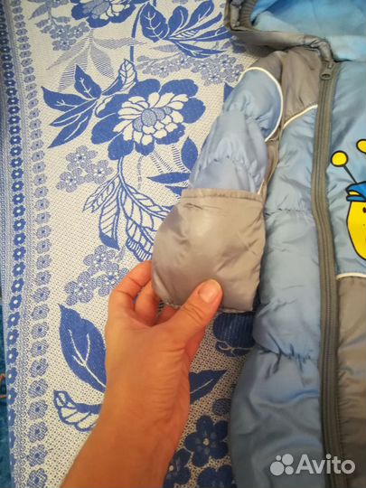 Конверт-Комбинезон - трансформер весна-зима 74-86