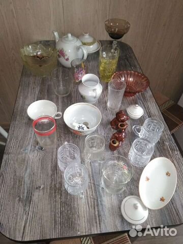 Сервиз,хрусталь