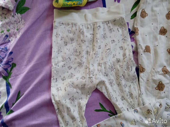 Детские вещи от 0до 7 месяцев