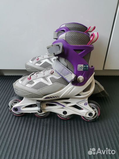 Роликовые коньки детские Oxelo + защита