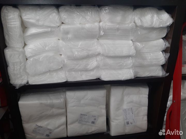 Полотенца в пачках спанлейс