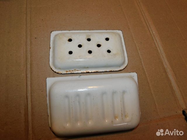 Старинная. эмалированная мыльница СССР 30-50 г 20