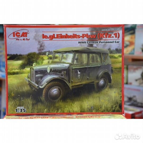 Немецкий автомобиль EinheitsPkw(Kfz.1) 1/35